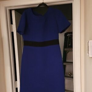 Preston & York Elegant Blue and Black Dress